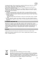 Preview for 73 page of T.I.P. GP 6000 INOX Operating Instructions Manual