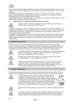 Предварительный просмотр 92 страницы T.I.P. GP 6000 INOX Operating Instructions Manual