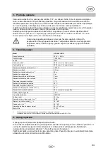 Preview for 97 page of T.I.P. GP 6000 INOX Operating Instructions Manual