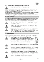 Preview for 99 page of T.I.P. GP 6000 INOX Operating Instructions Manual