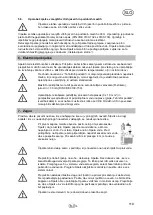 Preview for 113 page of T.I.P. GP 6000 INOX Operating Instructions Manual