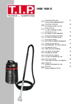 T.I.P. HNB 1600 E Operating Instructions Manual preview