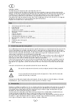 Preview for 36 page of T.I.P. HWA 3000 INOX Operating Instructions Manual