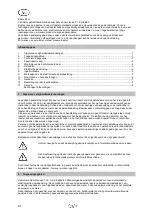 Preview for 44 page of T.I.P. HWA 3000 INOX Operating Instructions Manual