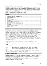 Preview for 69 page of T.I.P. HWA 3000 INOX Operating Instructions Manual