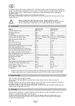 Preview for 140 page of T.I.P. HWA 3000 INOX Operating Instructions Manual