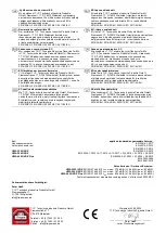 Preview for 3 page of T.I.P. HWA 3600 INOX Operating Instructions Manual