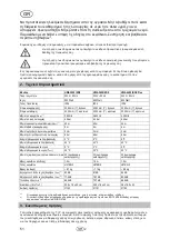 Preview for 54 page of T.I.P. HWA 3600 INOX Operating Instructions Manual