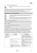 Preview for 59 page of T.I.P. HWA 3600 INOX Operating Instructions Manual