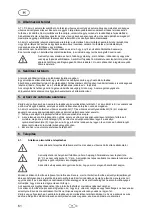 Preview for 64 page of T.I.P. HWA 3600 INOX Operating Instructions Manual