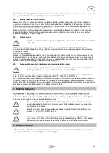 Preview for 89 page of T.I.P. HWA 3600 INOX Operating Instructions Manual