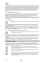 Preview for 106 page of T.I.P. HWA 3600 INOX Operating Instructions Manual