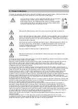 Preview for 107 page of T.I.P. HWA 3600 INOX Operating Instructions Manual