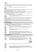 Preview for 114 page of T.I.P. HWA 3600 INOX Operating Instructions Manual