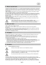 Preview for 145 page of T.I.P. HWA 3600 INOX Operating Instructions Manual