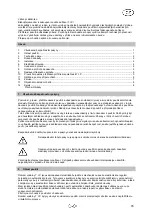 Preview for 77 page of T.I.P. HWW 1300/25 Plus Operating Instructions Manual