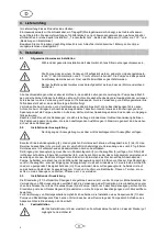 Preview for 6 page of T.I.P. HWW 6000 INOX NIM TLS Operating Instructions Manual