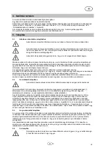 Preview for 63 page of T.I.P. HWW 6000 INOX NIM TLS Operating Instructions Manual