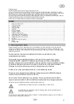 Preview for 109 page of T.I.P. HWW 6000 INOX NIM TLS Operating Instructions Manual