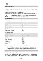 Preview for 110 page of T.I.P. HWW 6000 INOX NIM TLS Operating Instructions Manual