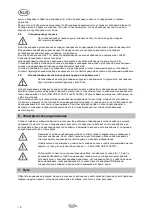 Preview for 134 page of T.I.P. HWW 6000 INOX NIM TLS Operating Instructions Manual