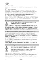 Preview for 136 page of T.I.P. HWW 6000 INOX NIM TLS Operating Instructions Manual