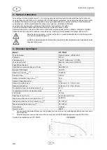 Preview for 26 page of T.I.P. LTP 250/25 Operating Instructions Manual