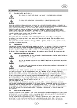 Preview for 67 page of T.I.P. Maxima 180 PX Translation Of Original Operating Instructions