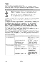 Preview for 106 page of T.I.P. Maxima 300 IX Operating Instructions Manual