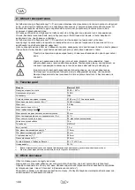 Preview for 110 page of T.I.P. Maxima 300 IX Operating Instructions Manual