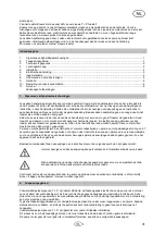 Preview for 33 page of T.I.P. Maxima 300 SX Operating Instructions Manual