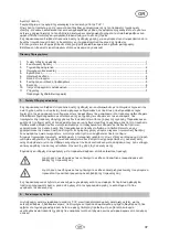 Preview for 39 page of T.I.P. Maxima 300 SX Operating Instructions Manual