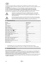 Preview for 40 page of T.I.P. Maxima 300 SX Operating Instructions Manual