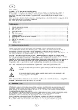 Preview for 46 page of T.I.P. Maxima 300 SX Operating Instructions Manual