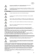 Preview for 49 page of T.I.P. Maxima 300 SX Operating Instructions Manual