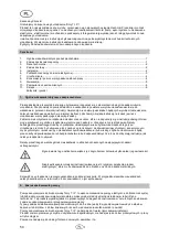 Preview for 52 page of T.I.P. Maxima 300 SX Operating Instructions Manual