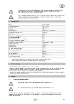 Preview for 59 page of T.I.P. Maxima 300 SX Operating Instructions Manual