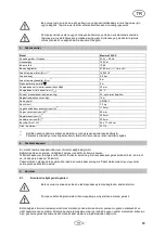 Preview for 65 page of T.I.P. Maxima 300 SX Operating Instructions Manual