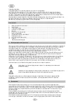 Preview for 70 page of T.I.P. Maxima 300 SX Operating Instructions Manual