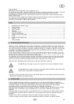 Preview for 89 page of T.I.P. Maxima 300 SX Operating Instructions Manual