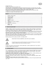 Preview for 95 page of T.I.P. Maxima 300 SX Operating Instructions Manual