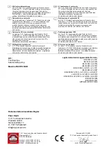 Preview for 2 page of T.I.P. Maxima 350 IPX DUO Operating Instructions Manual