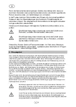 Preview for 4 page of T.I.P. Maxima 350 IPX DUO Operating Instructions Manual