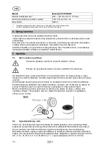 Preview for 76 page of T.I.P. Maxima 350 IPX DUO Operating Instructions Manual