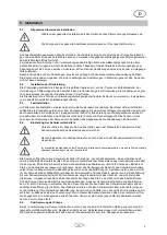 Предварительный просмотр 5 страницы T.I.P. Maxima 400 CX Operating Instructions Manual