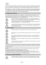 Предварительный просмотр 6 страницы T.I.P. Maxima 400 CX Operating Instructions Manual