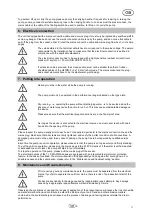 Предварительный просмотр 13 страницы T.I.P. Maxima 400 CX Operating Instructions Manual