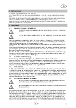 Preview for 5 page of T.I.P. Maxima 400 SX Operating Instructions Manual