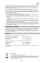 Preview for 9 page of T.I.P. MSC 3/3 M Operating Instructions Manual