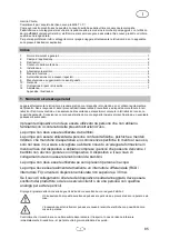 Preview for 87 page of T.I.P. MSC 3/3 M Operating Instructions Manual